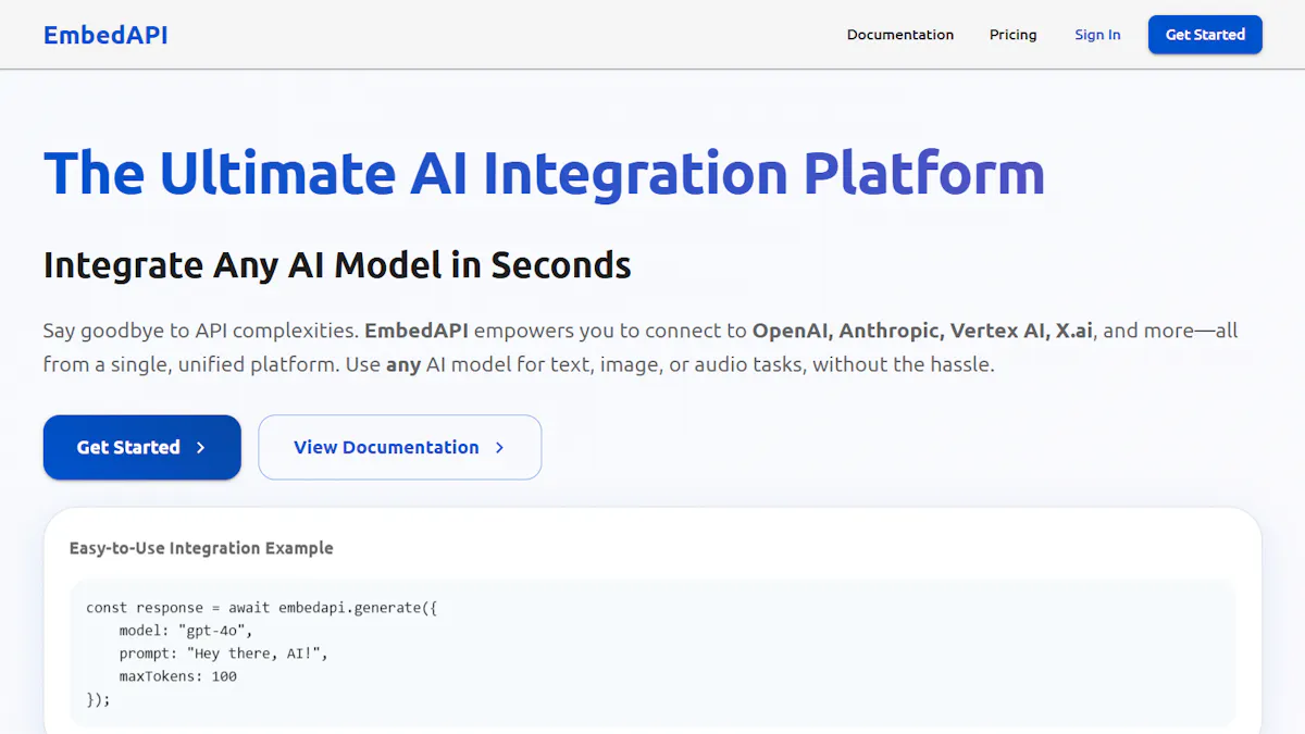 EmbedAPI