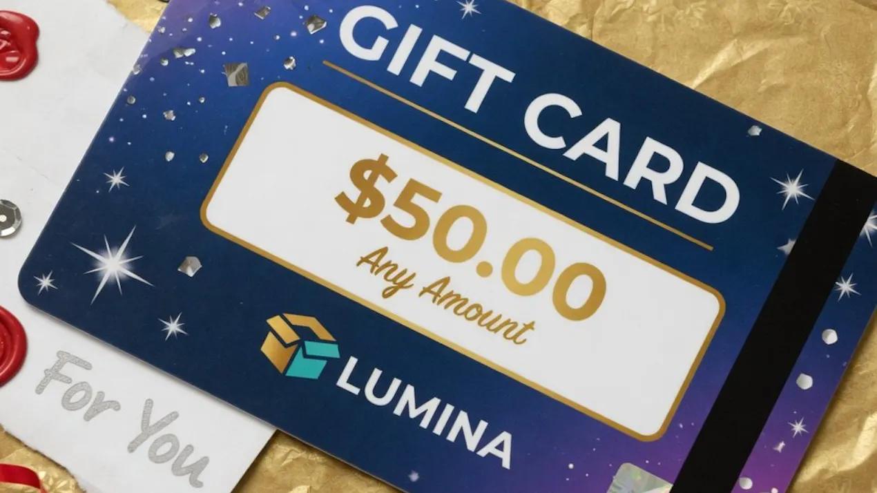 Gift card product