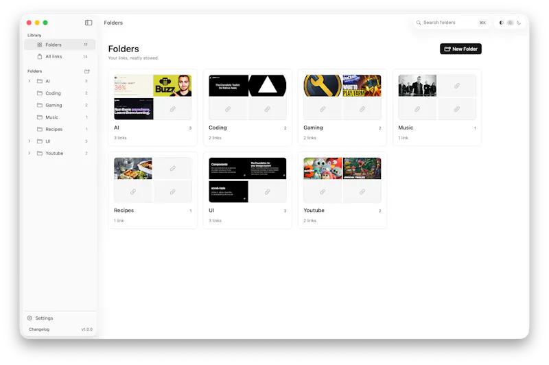 StowLink screenshot 2