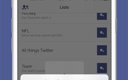 Easylistr iOS - Twitter lists made easy media 2