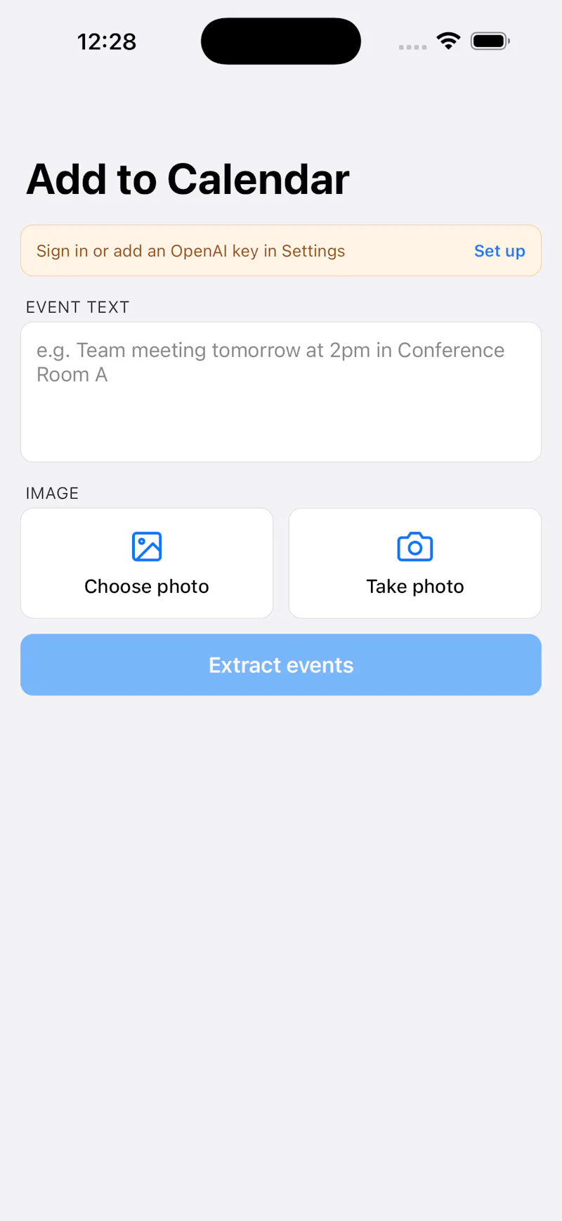 Add to Calendar: AI Events screenshot 3