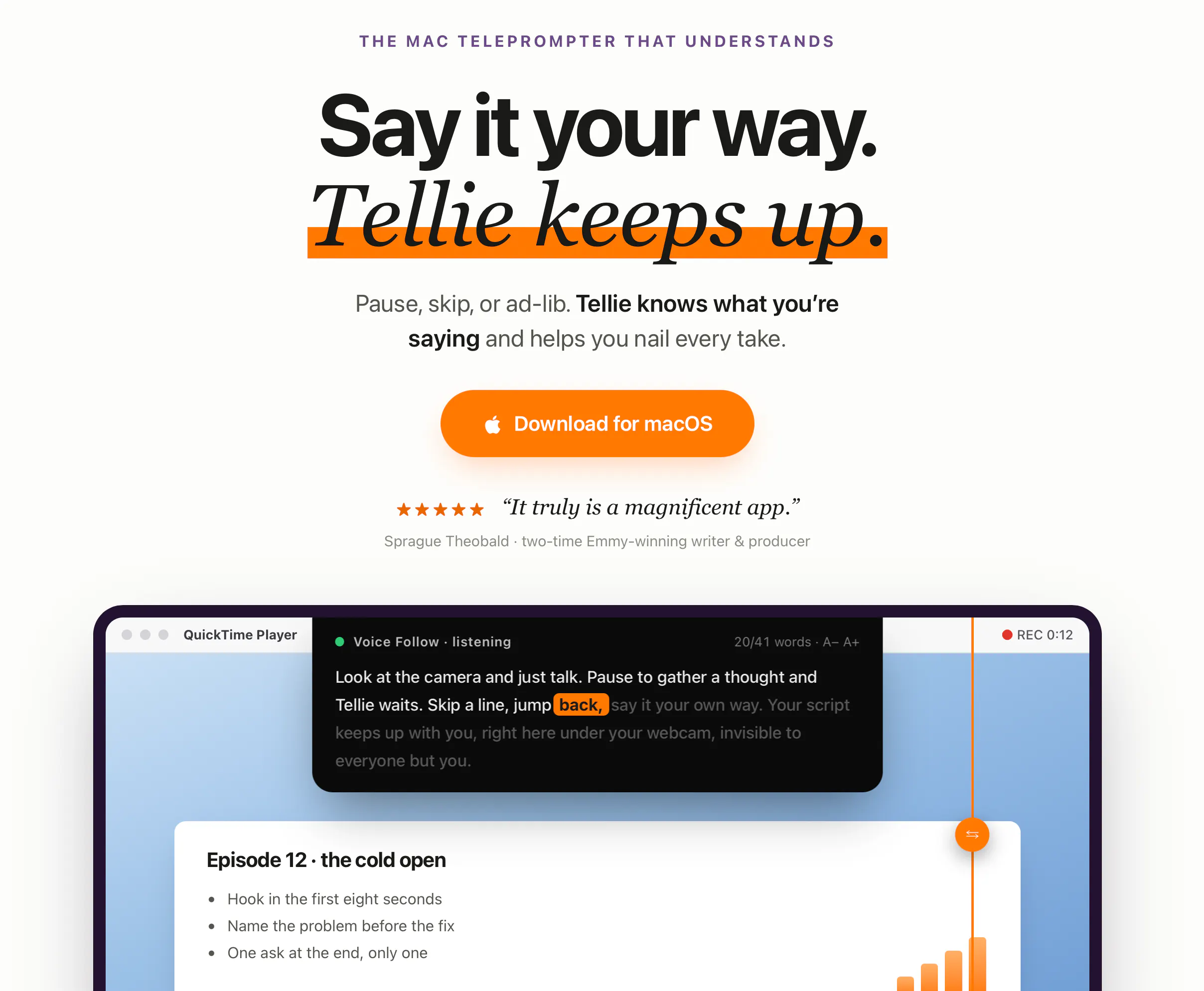 Tellie gallery image