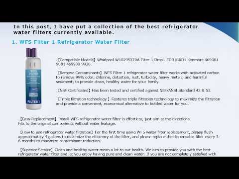 Refrigerator Water Filter  W10295370A gallery image