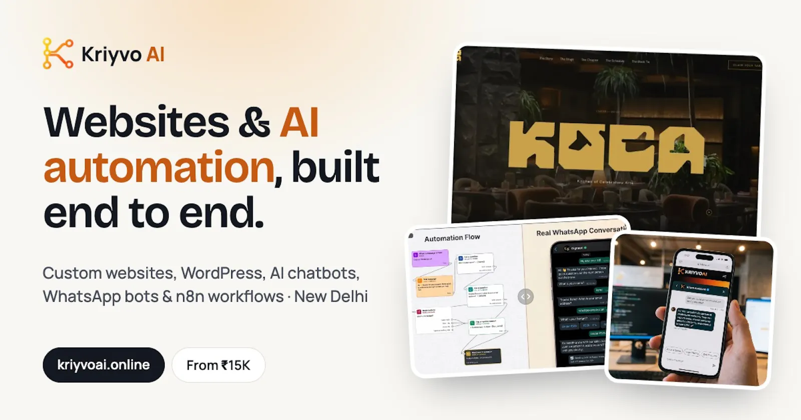 Kriyvo AI screenshot 1