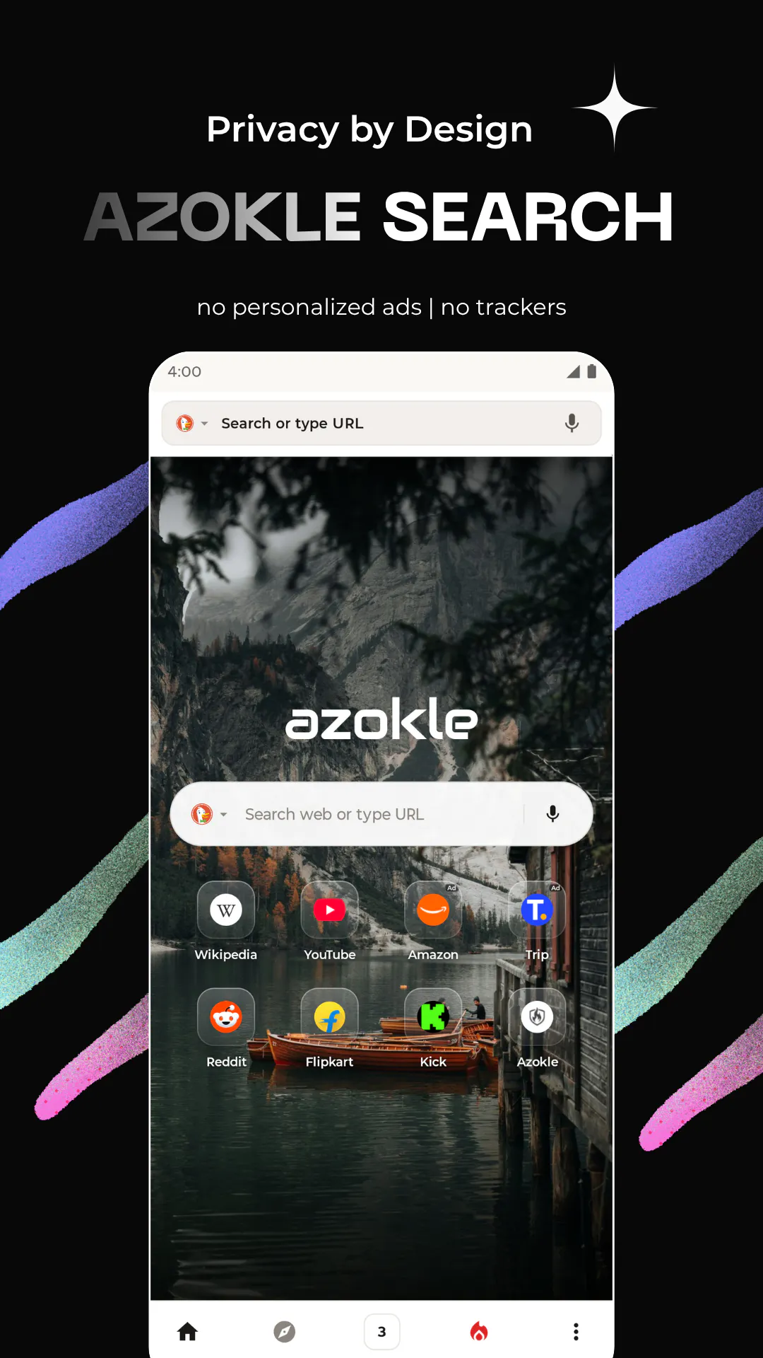 Azokle Search — Browser & Tor gallery image