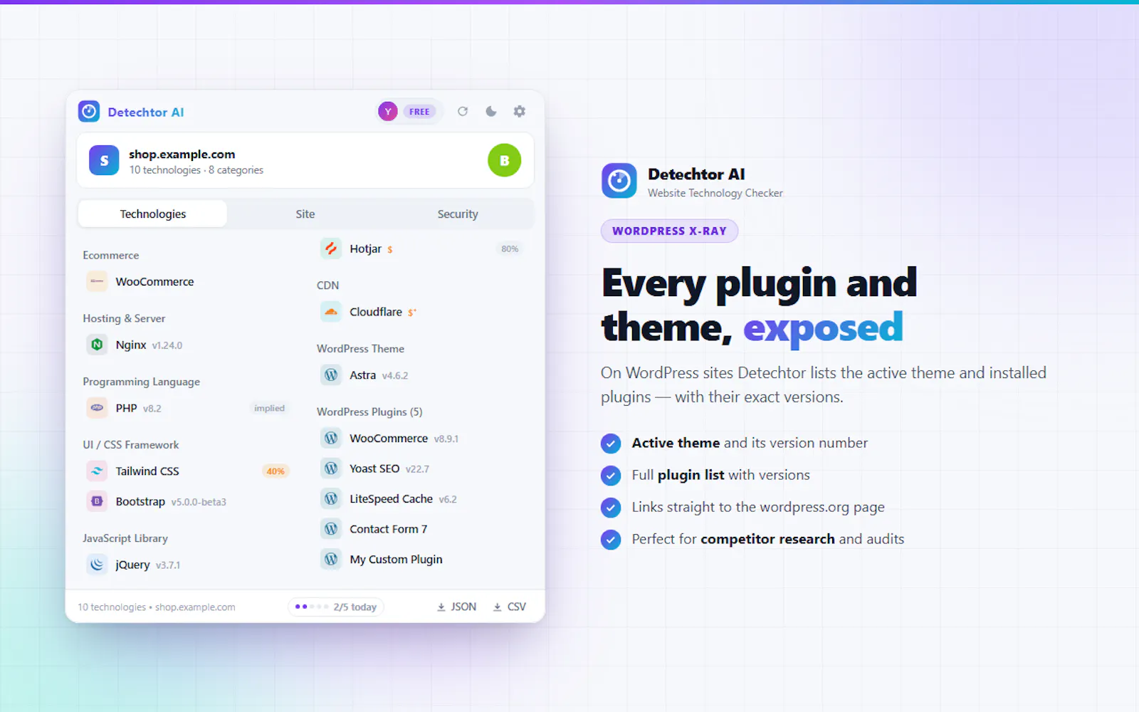 Detechtor AI screenshot 2