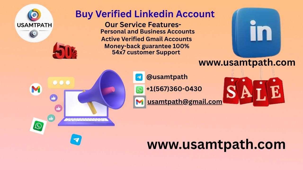 Safe  to Purchasing Linkedin Accounts  - Product Hunt launch logo and brand identity