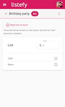 Listefy gallery image