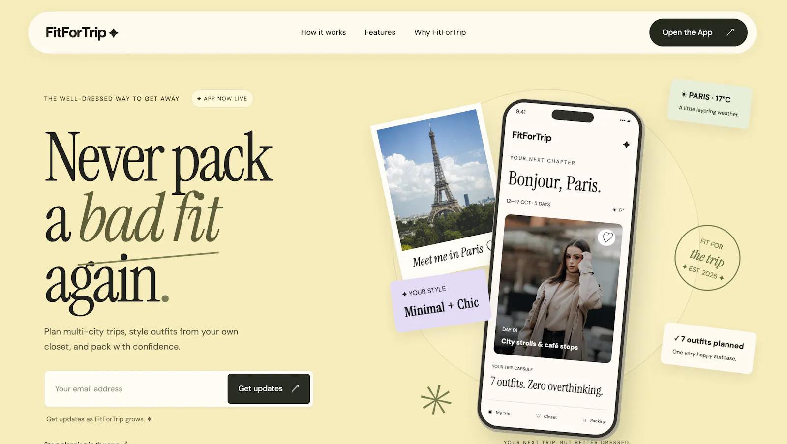 fitfortrip screenshot 2