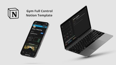 Notion Full Progress Gym Template gallery image