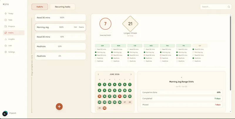 Kiro screenshot 5