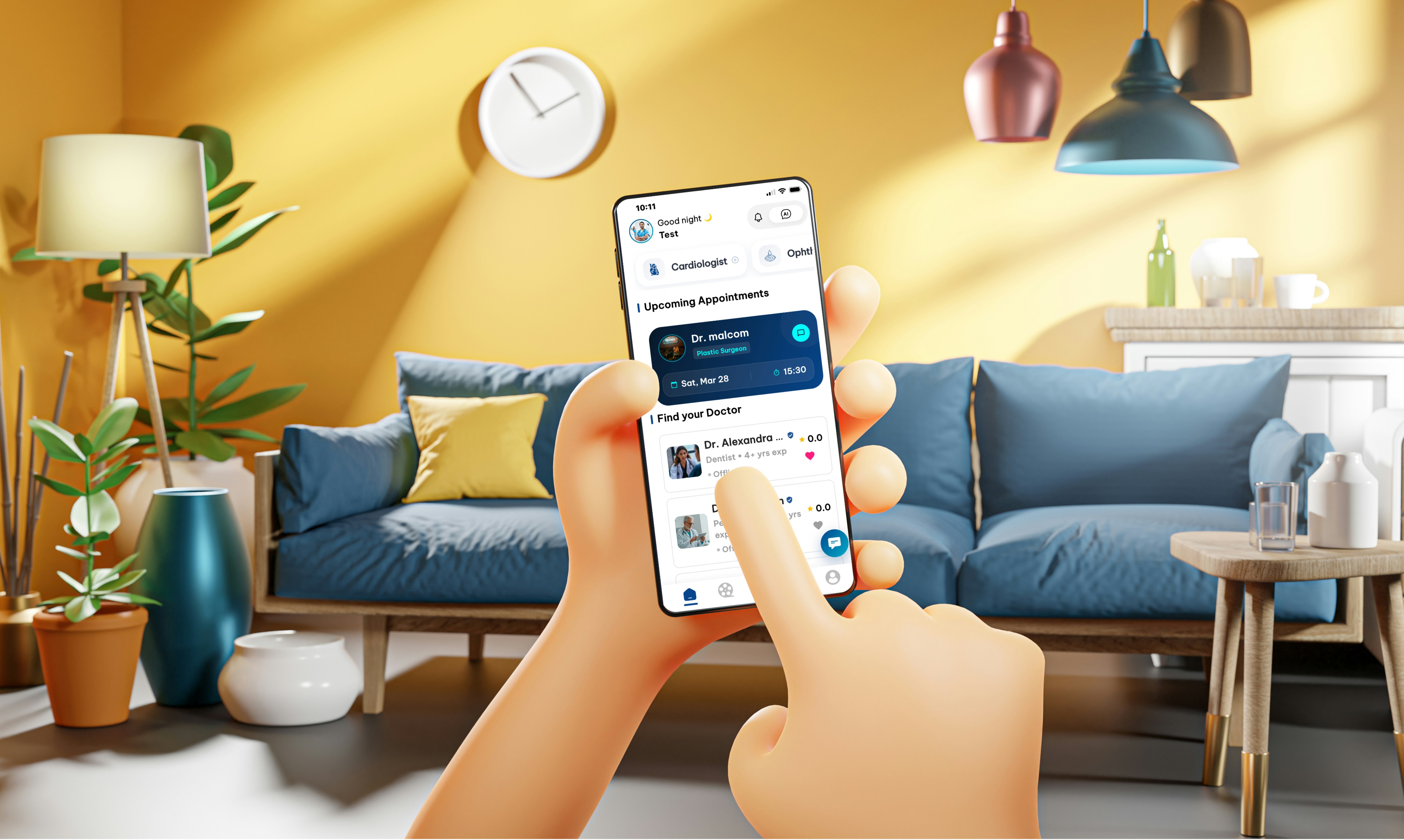 MosHospital - Screenshot 2 showing product features and functionality