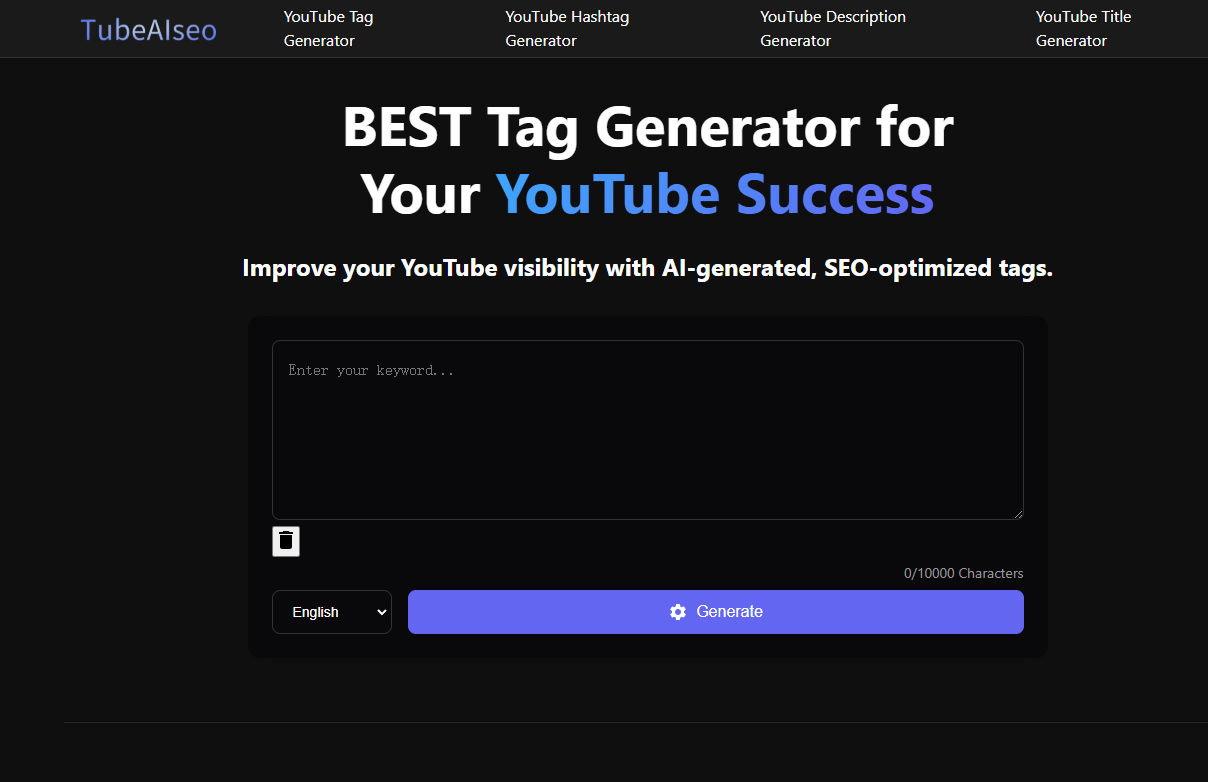 وسائط Pubeaise - عزز وجهات نظرك على YouTube مع مولد SEO AI! 2