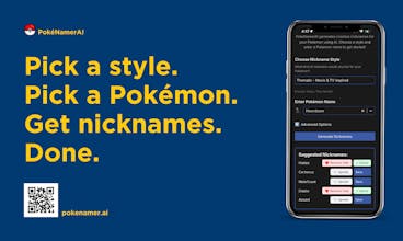 PokéNamerAI gallery image