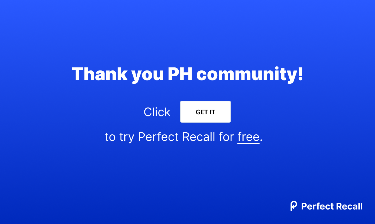 Stories by Perfect Recall gallery image