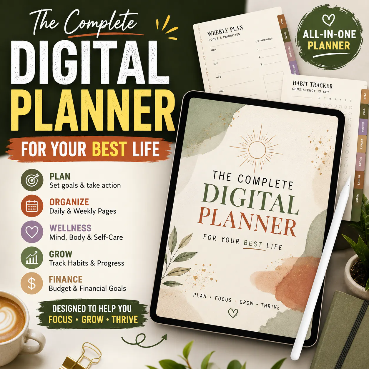 The Complete Digital Planner Best Life