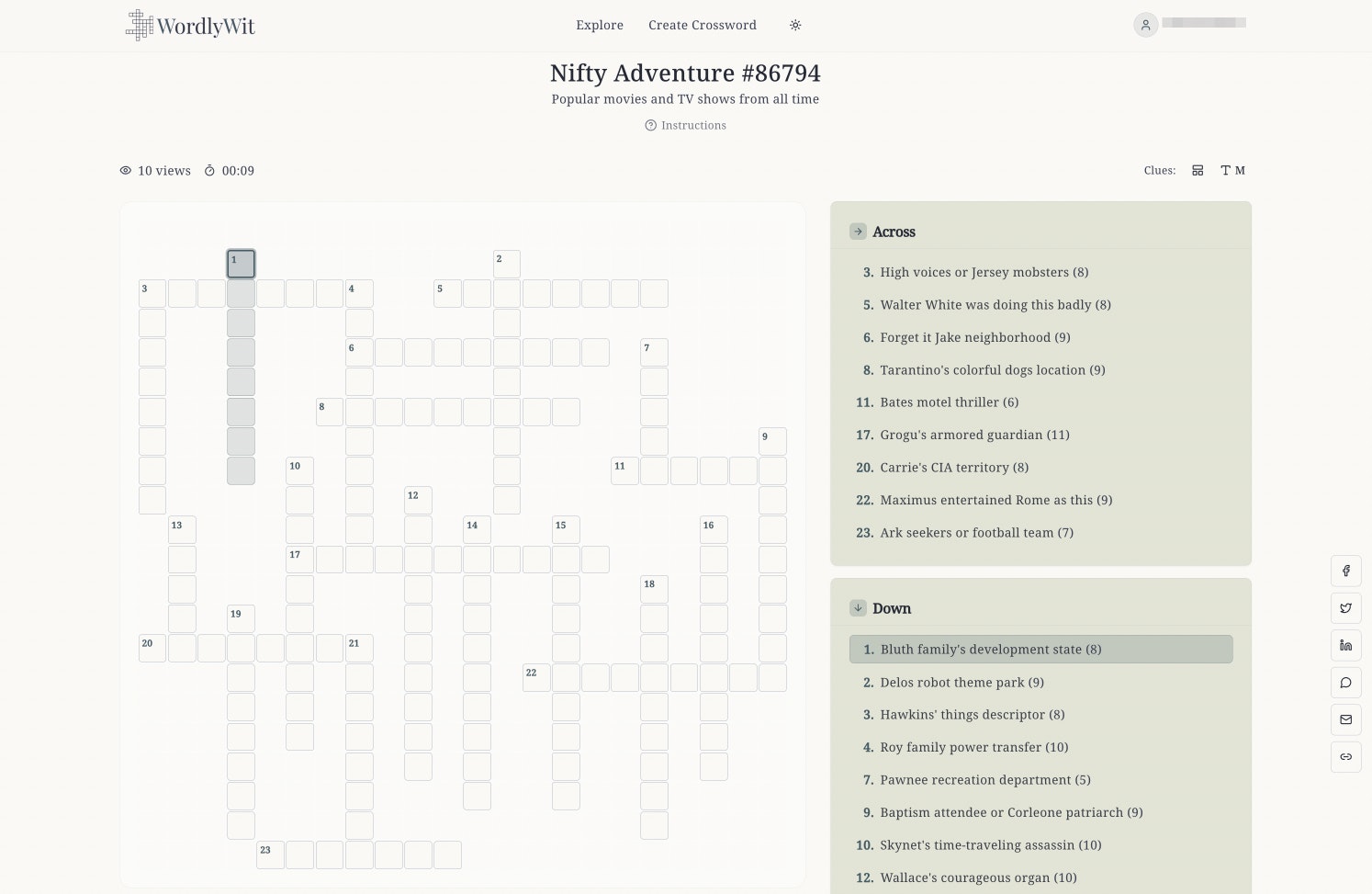 WordlyWit.com - Screenshot 3 showing product features and functionality