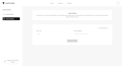 YourRecipe.io gallery image