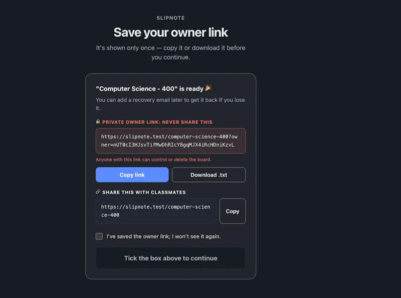 SlipNote screenshot 6
