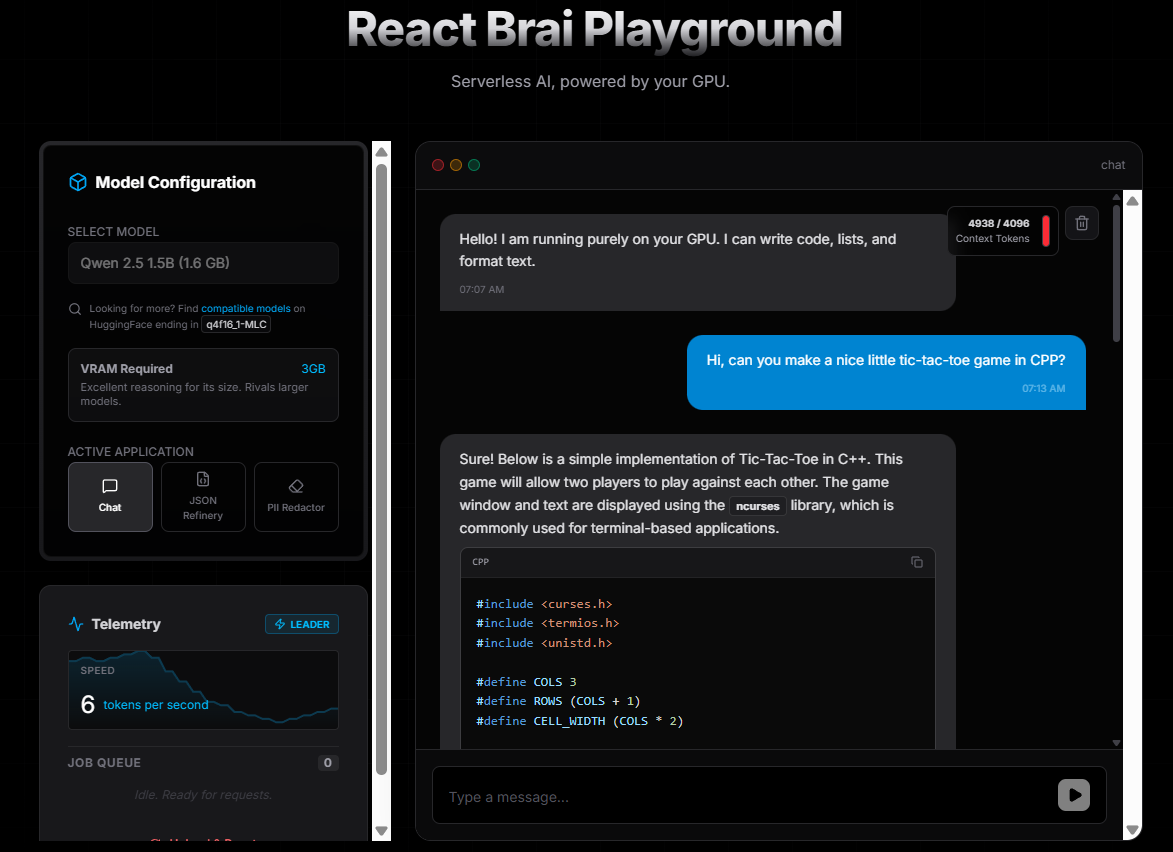 React Brai gallery image