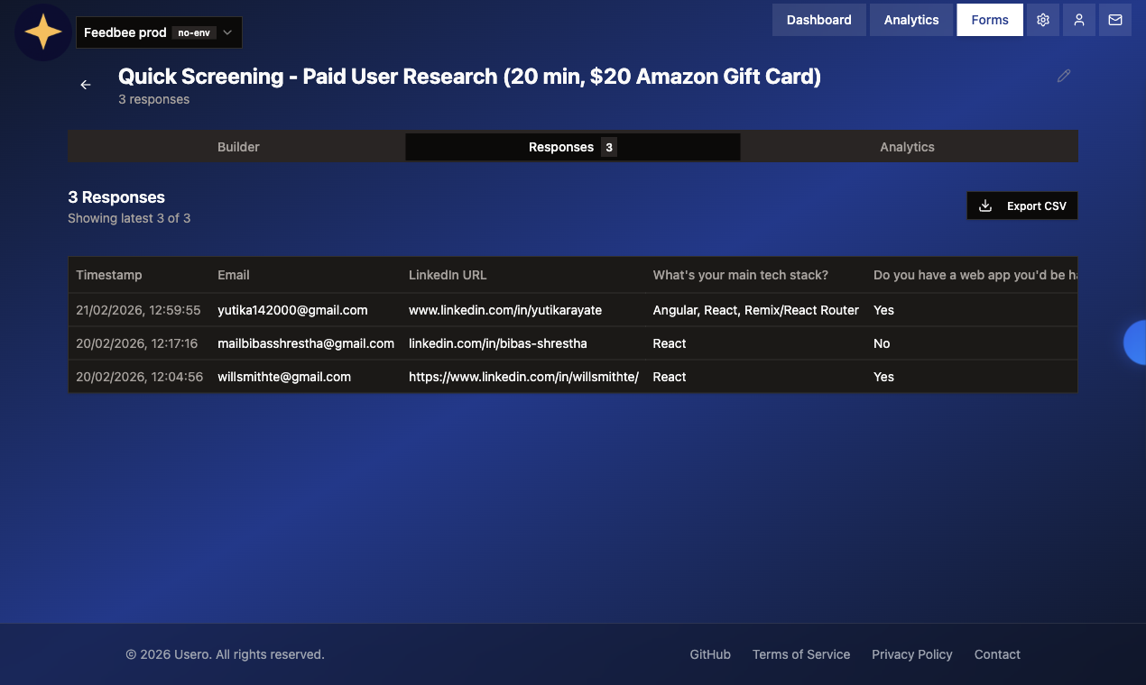 Usero Forms gallery image