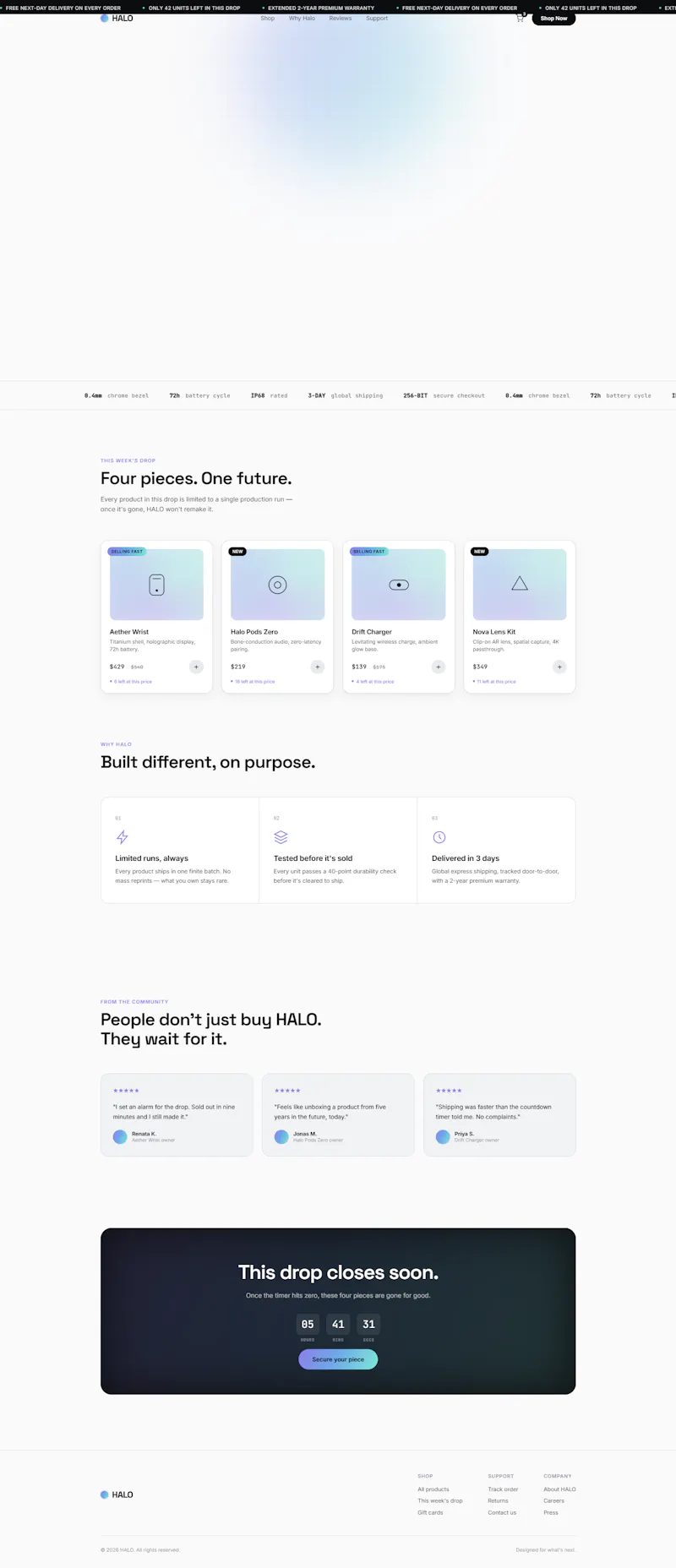 Halo.synovix screenshot 1