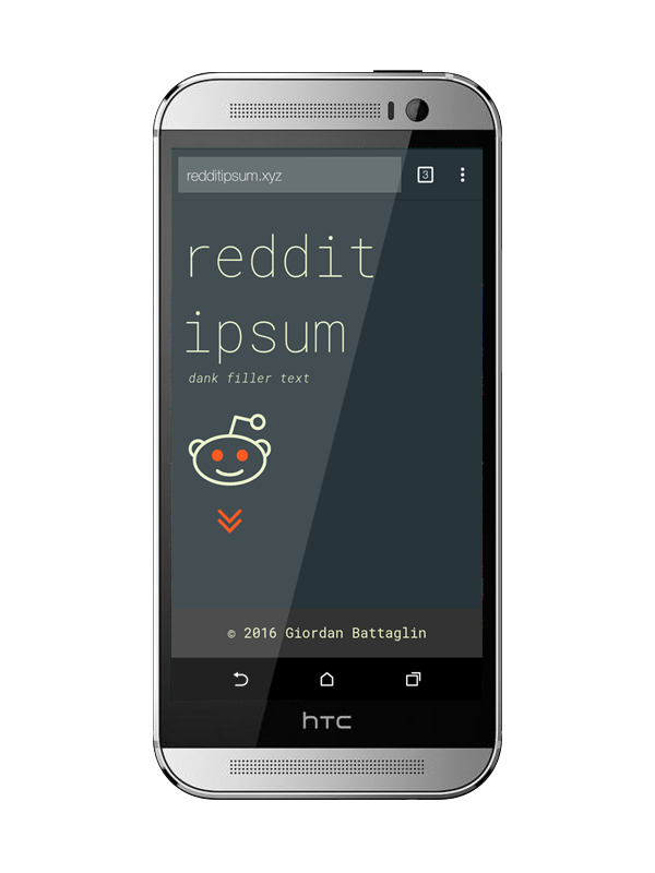 Reddit Ipsum gallery image