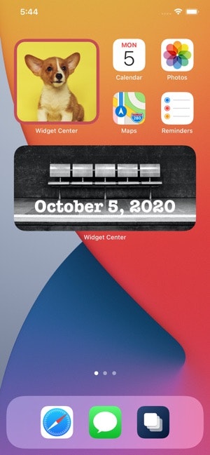 Widget Center gallery image