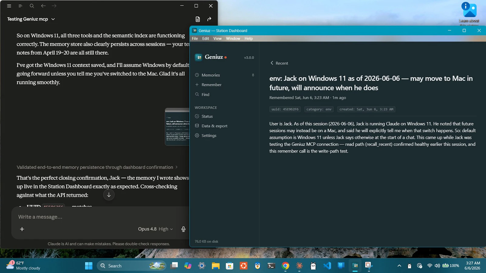 Geniuz screenshot 2