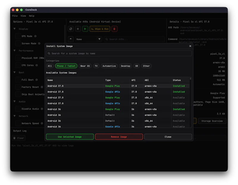 CoreDeck screenshot 4