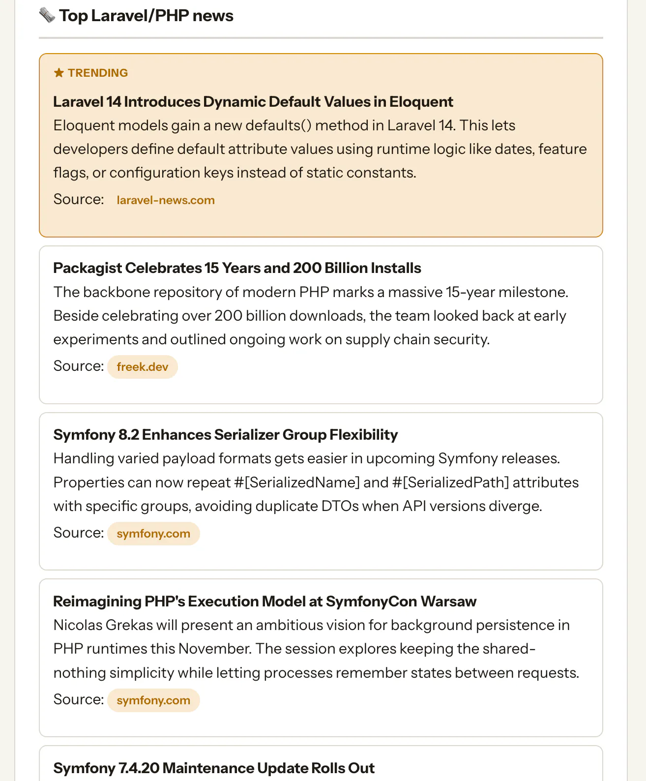 Witaj - Minimalist daily news gallery image