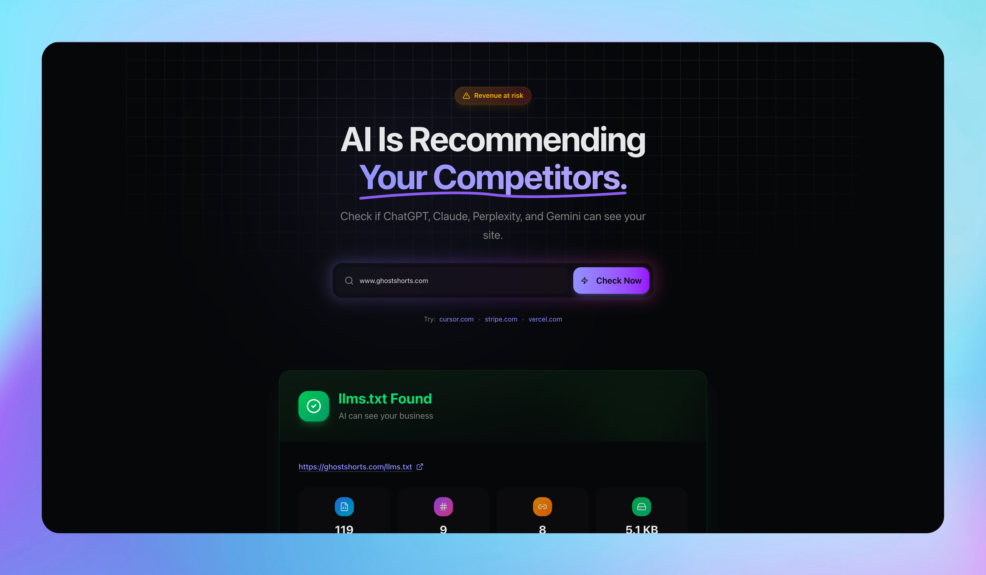 llmstxtdirectory.org gallery image