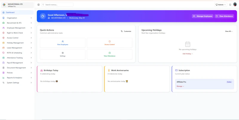 SovoHR screenshot 3