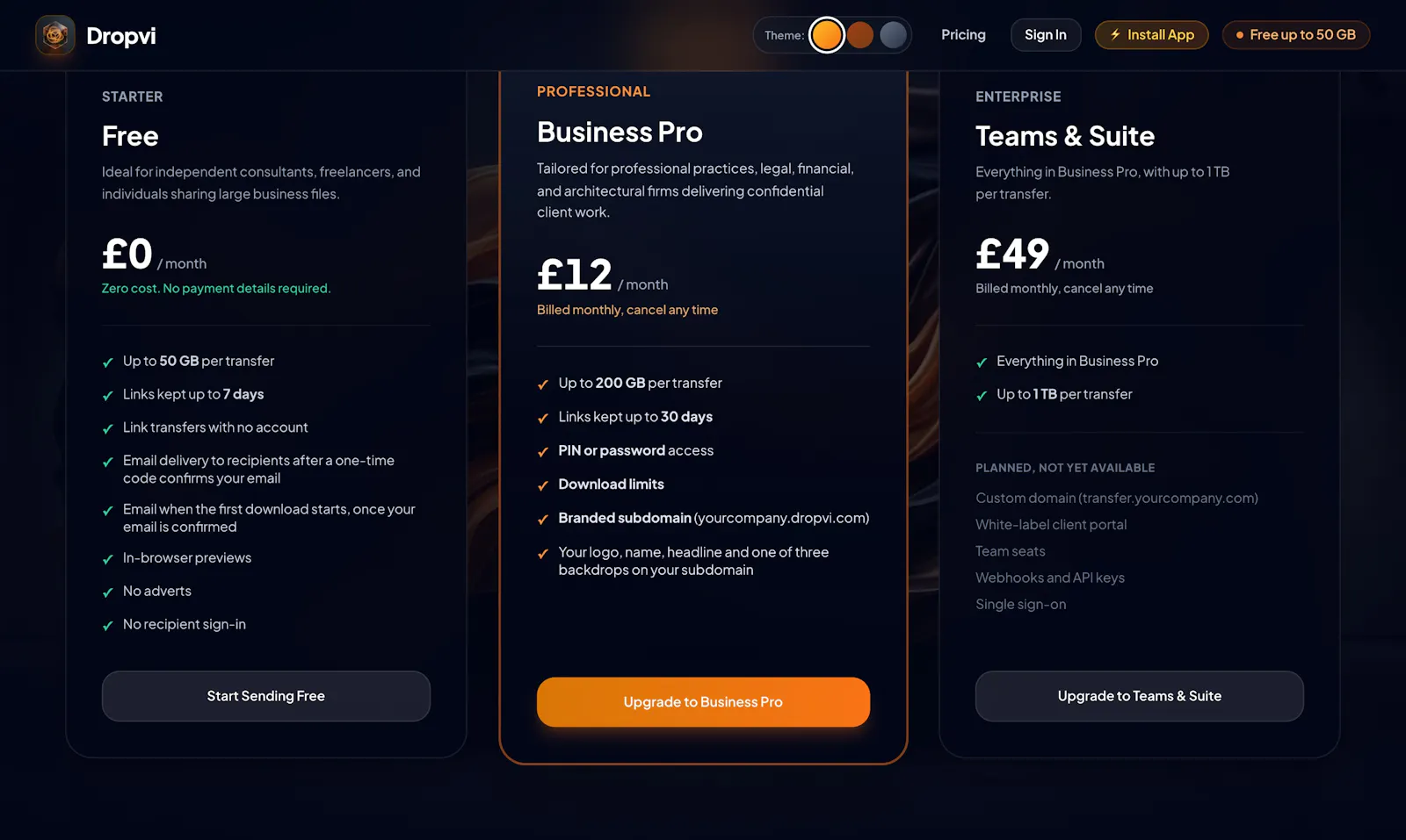 Dropvi screenshot 3