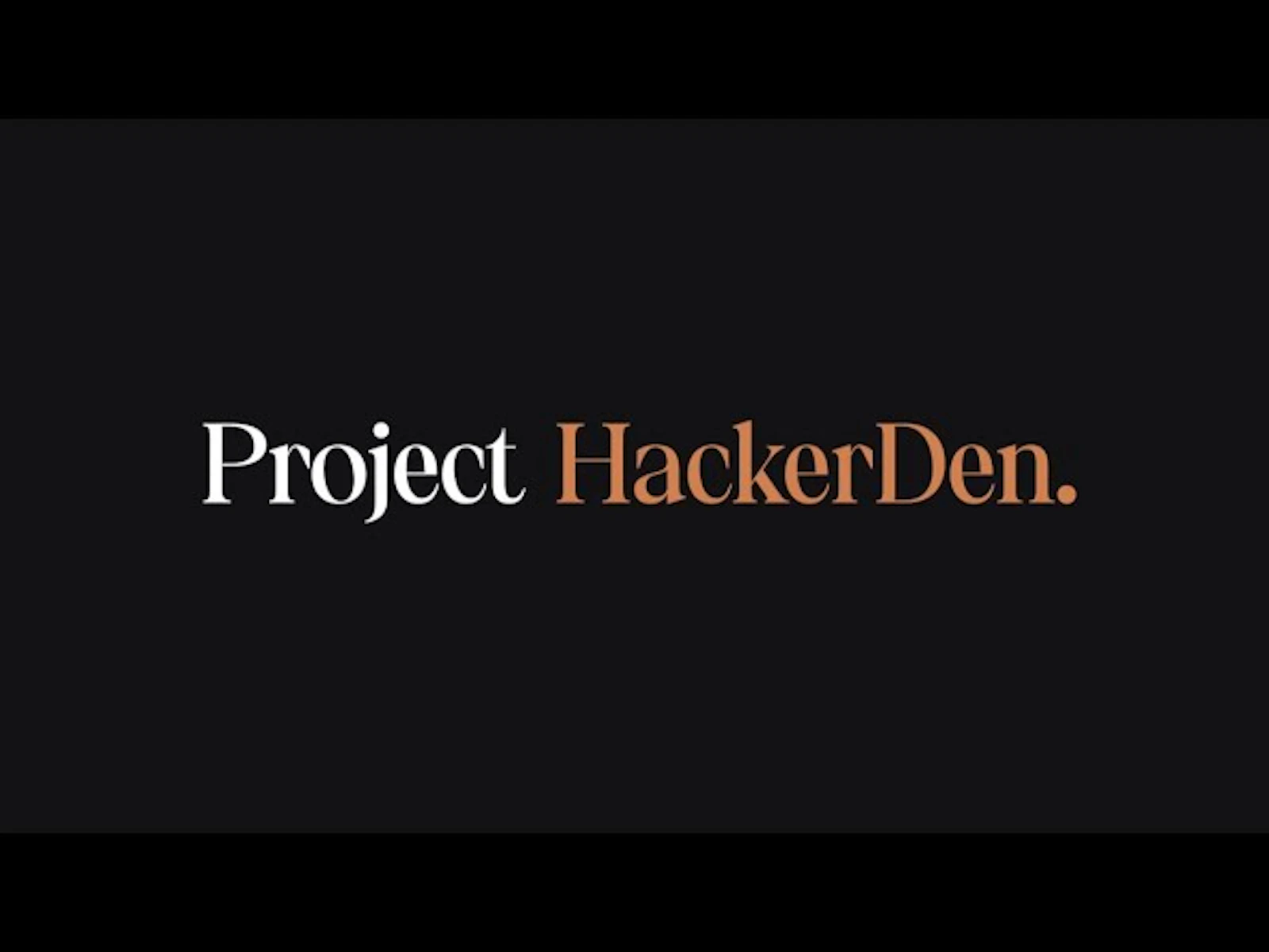 hackerDen screenshot 1 (video preview)