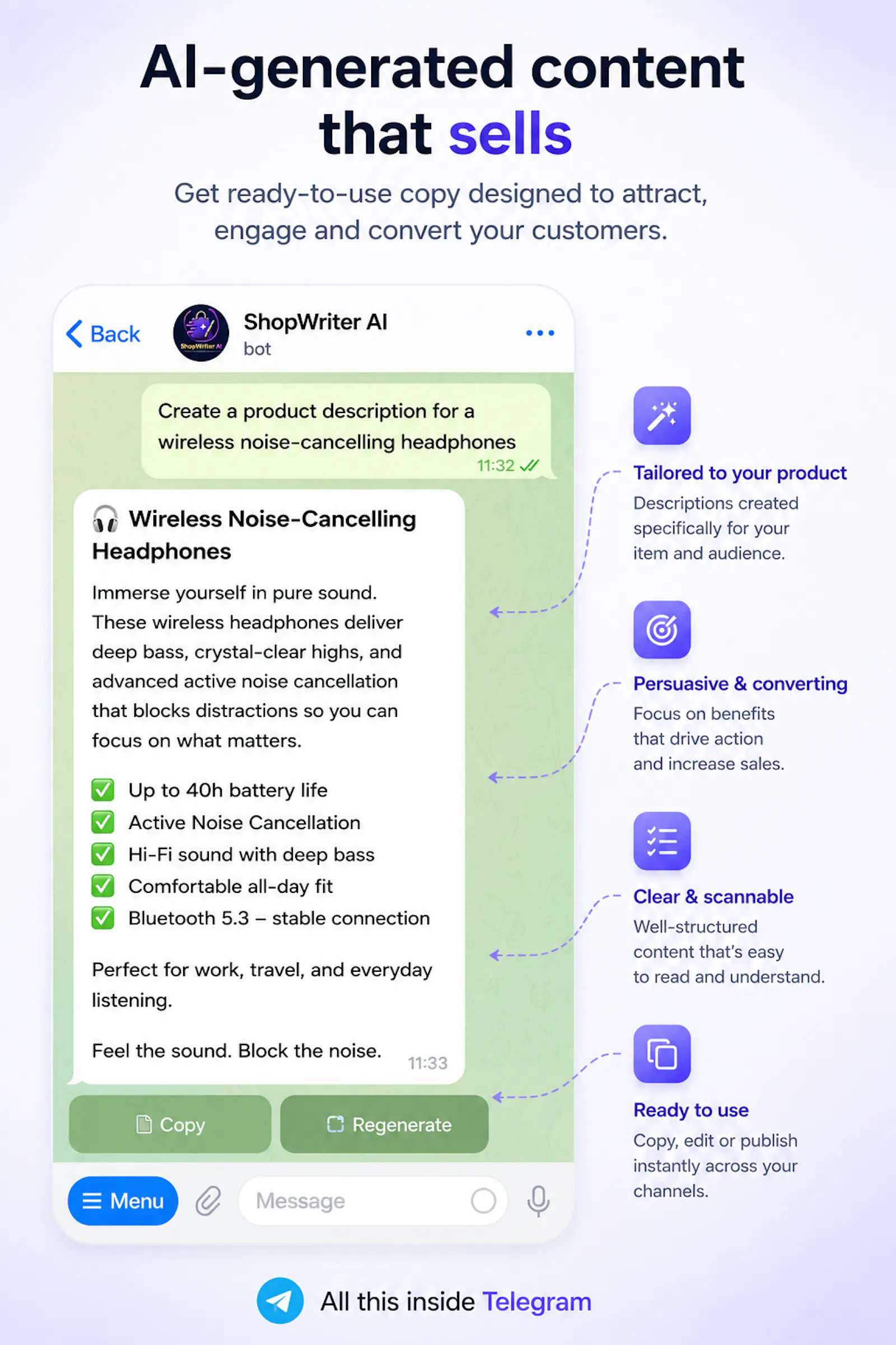 ShopWriter AI screenshot 3