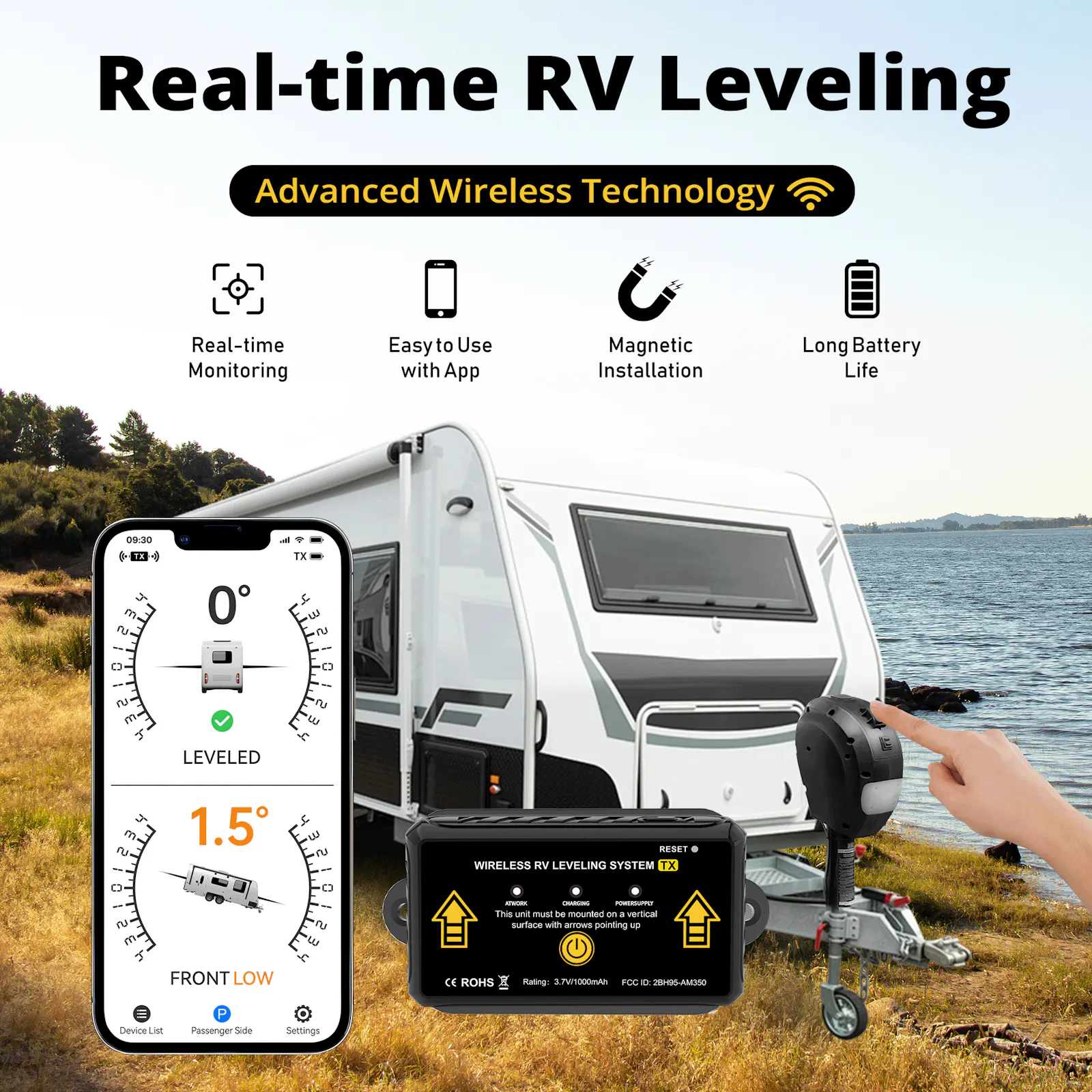 AUTOSIRS  RV Leveling System with APP screenshot 2