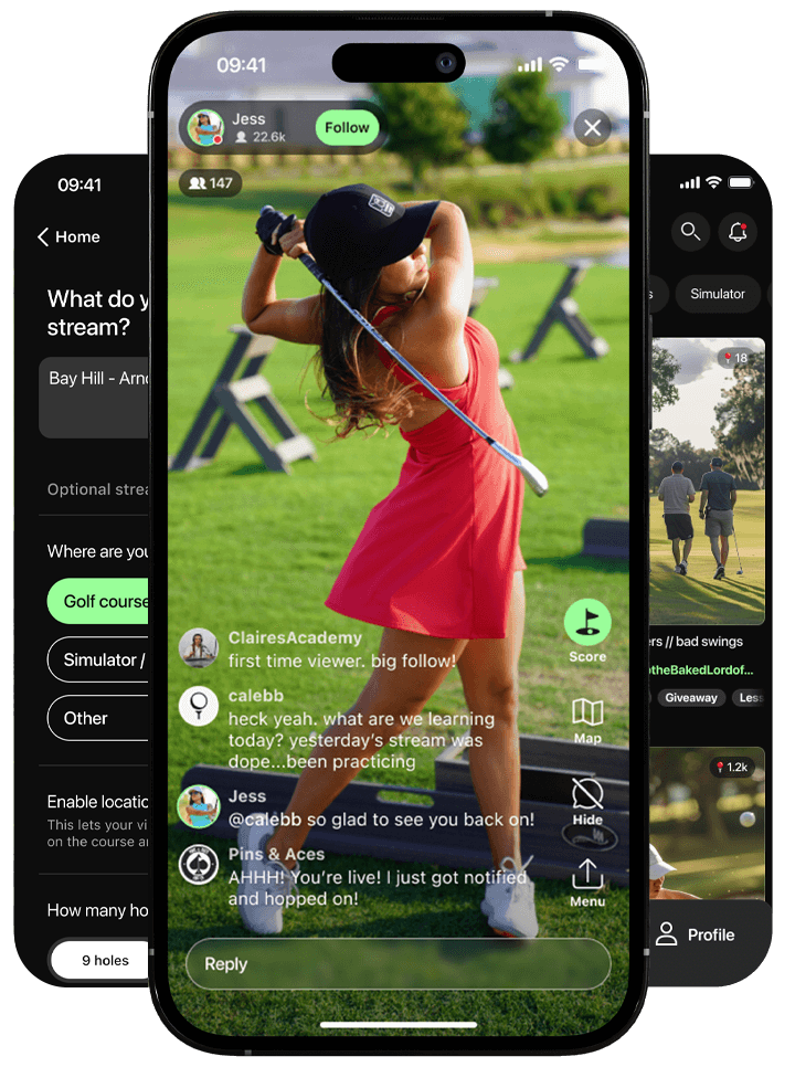 startuptile Parfour-Watch live golf anywhere at any time.