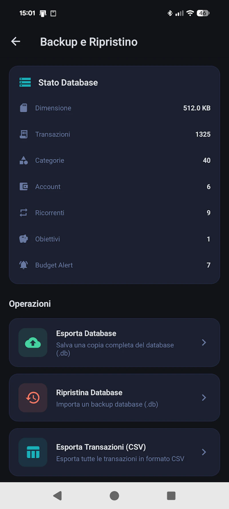 Xpense screenshot 5
