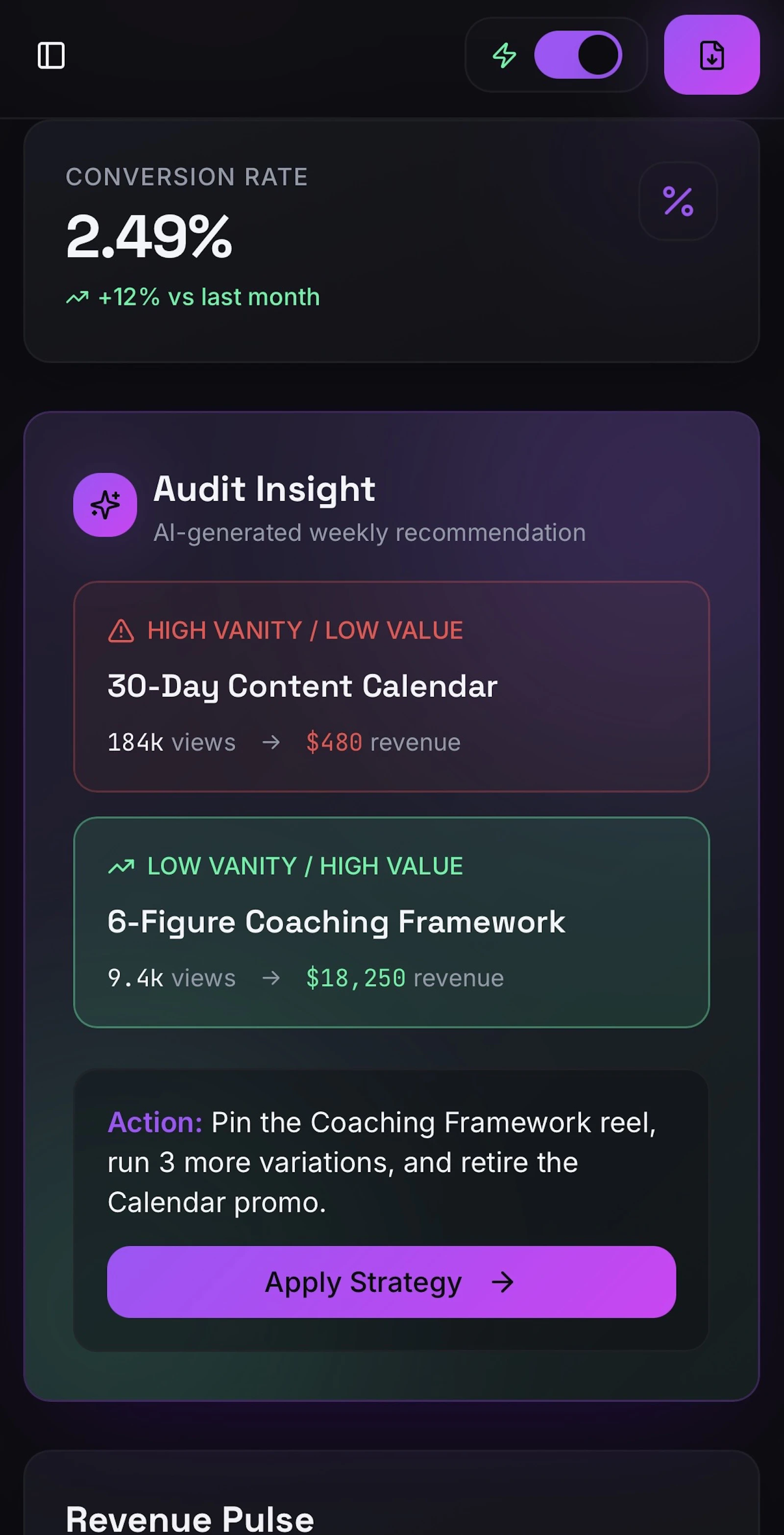 FreebieMetric screenshot 6