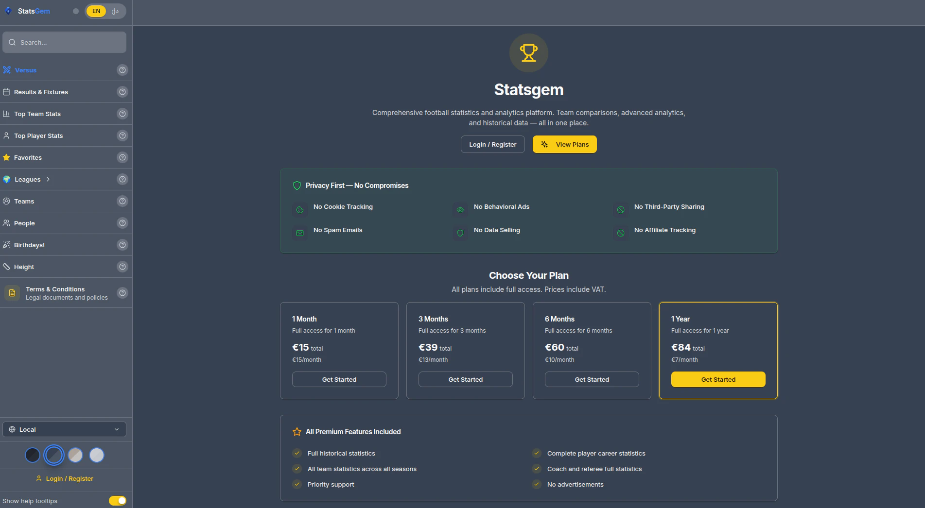 StatsGem screenshot 1