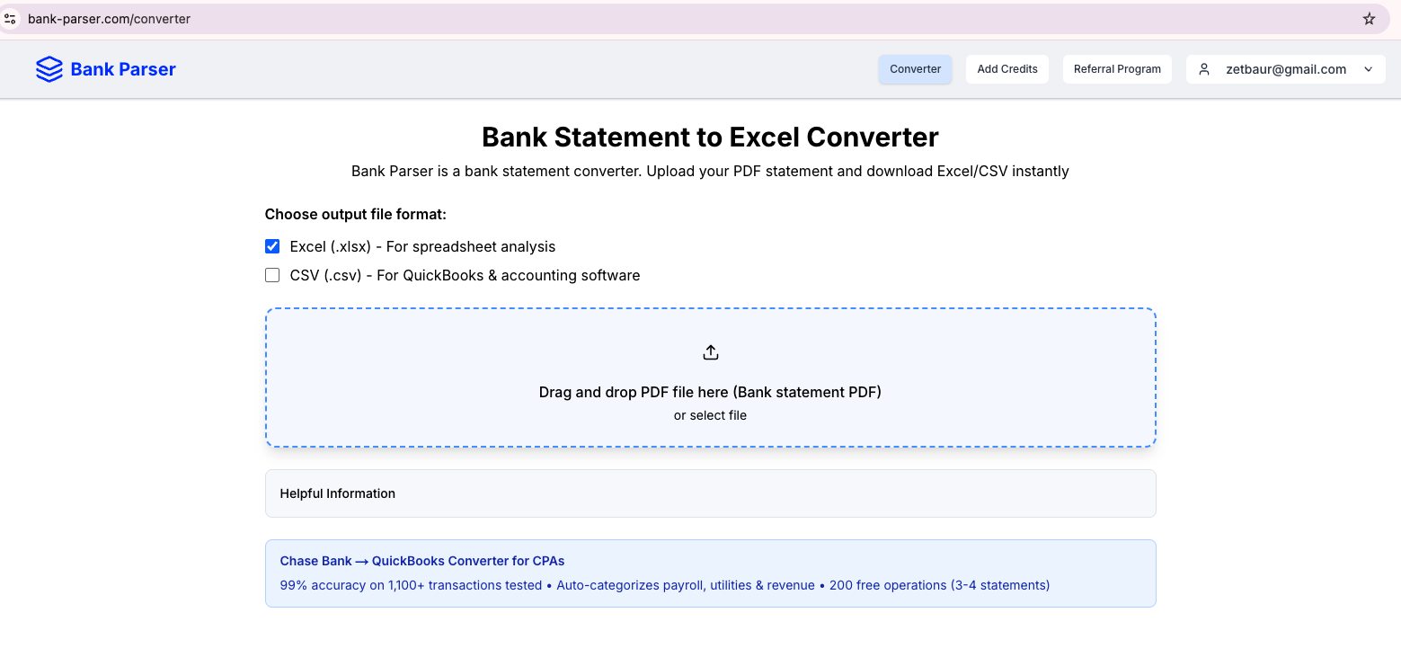Bank Parser gallery image