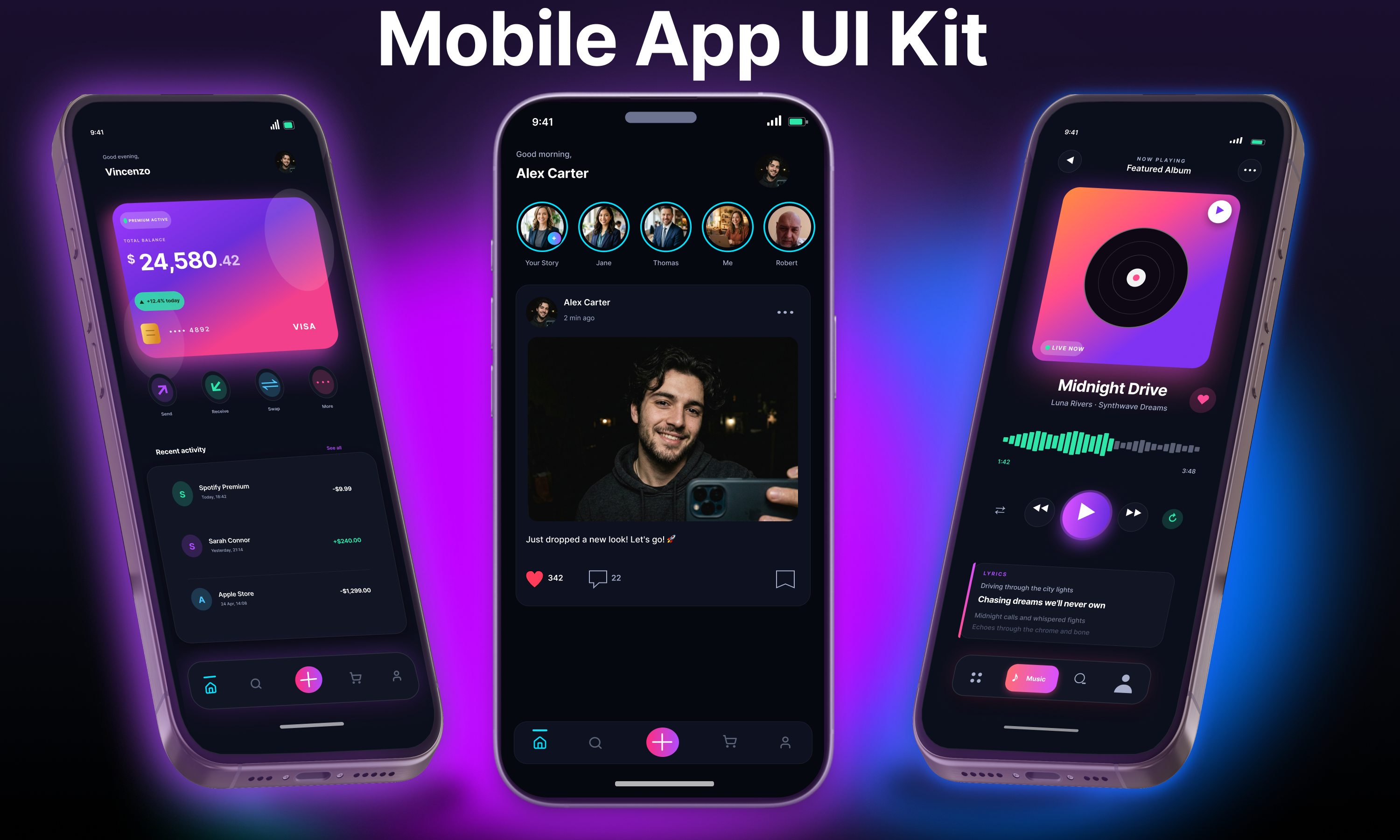 Nova Mobile Ui Design gallery image