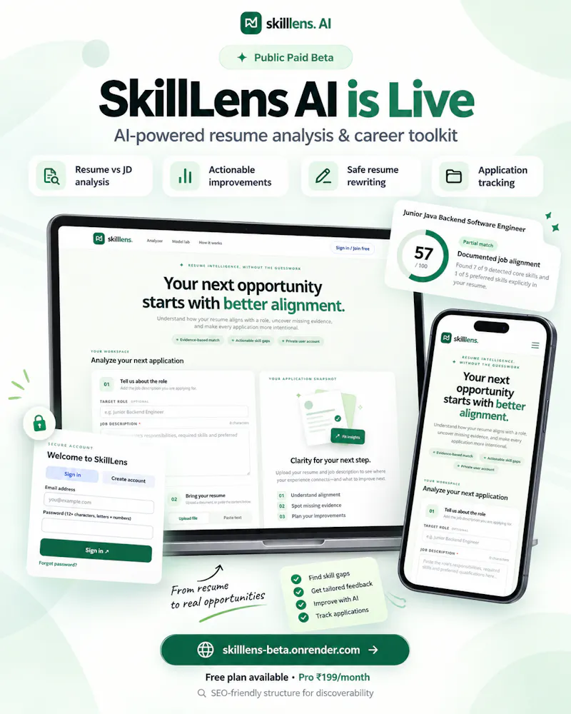 SkillLens AI screenshot 5