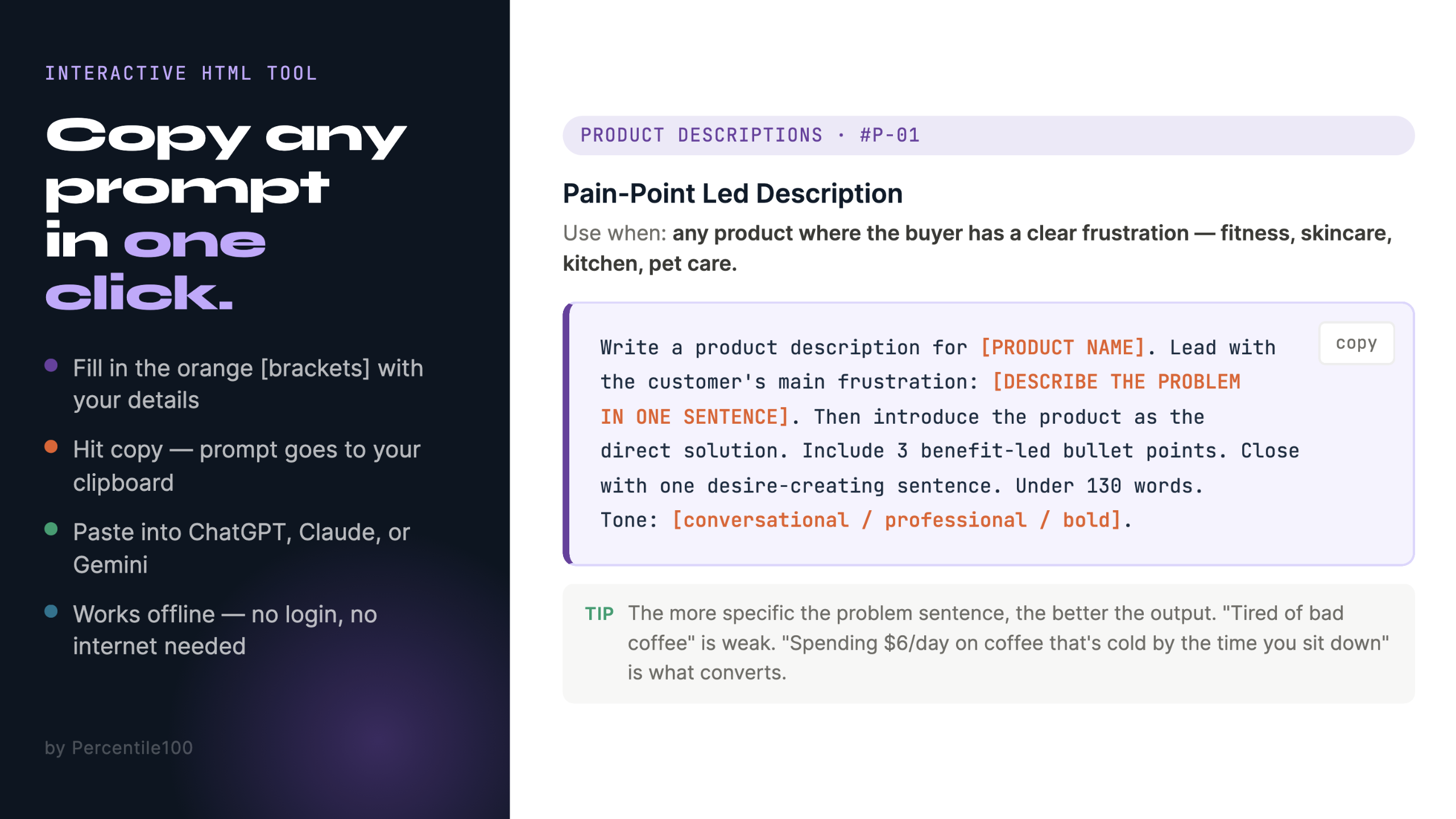 Shopify AI Prompt Pack - 100+ Prompts gallery image