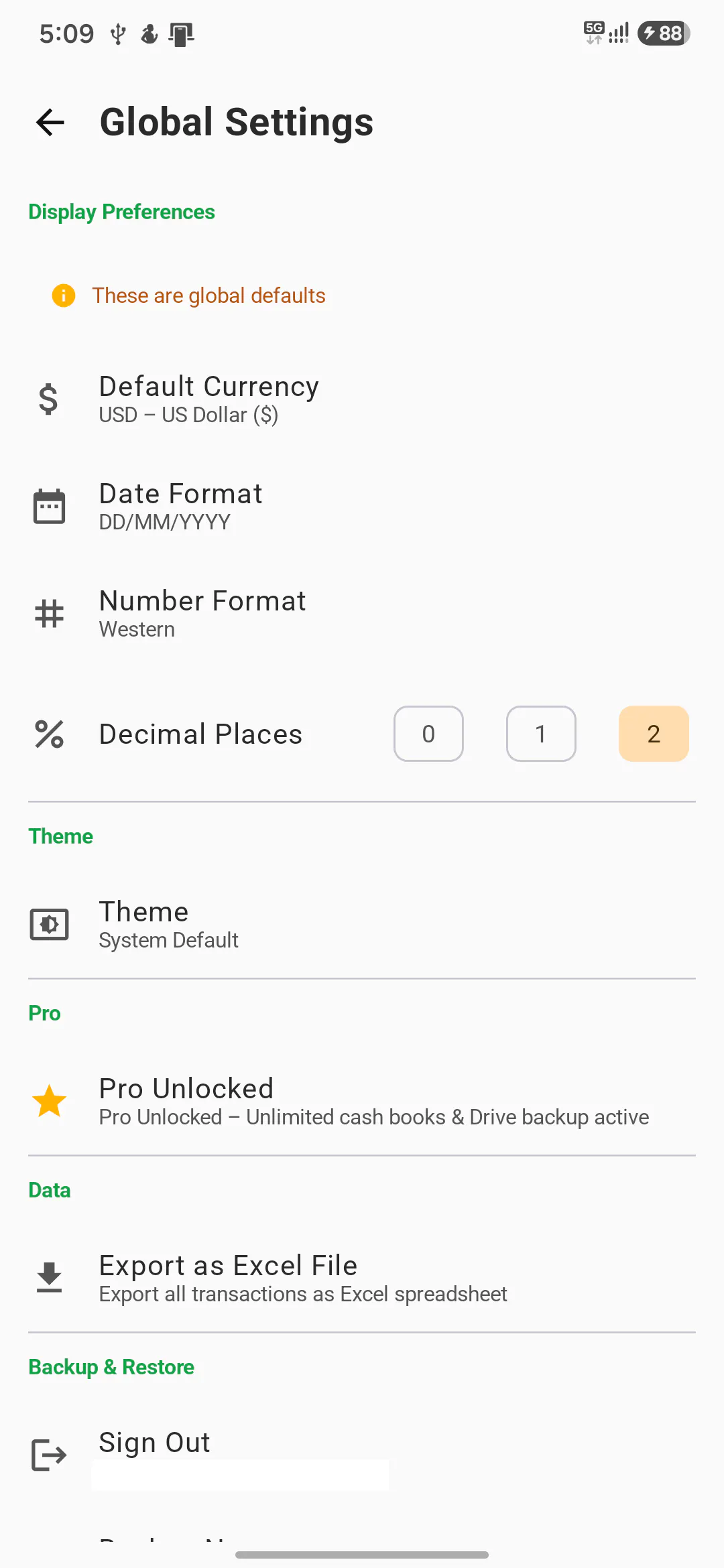 Cash Stash - Private & Offline Cash Book gallery image