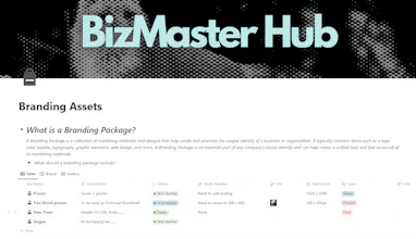 BizMaster Hub - Notion Bundle gallery image