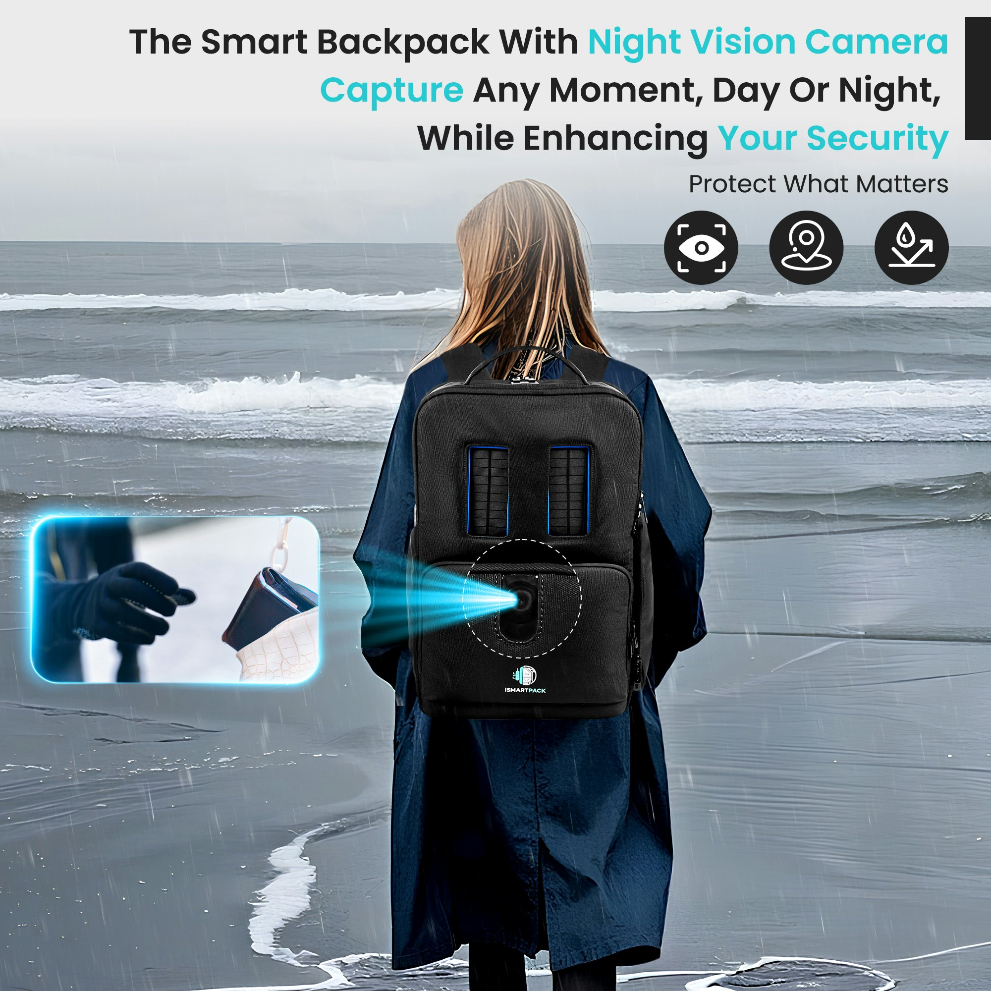 iSmartPack The World’s Smartest Backpack gallery image