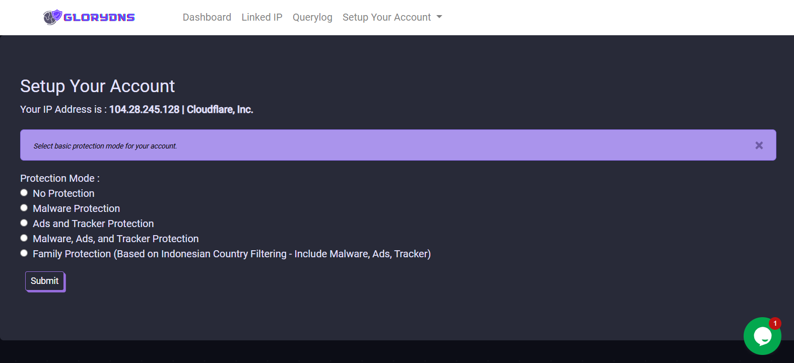 GloryDNS Node gallery image