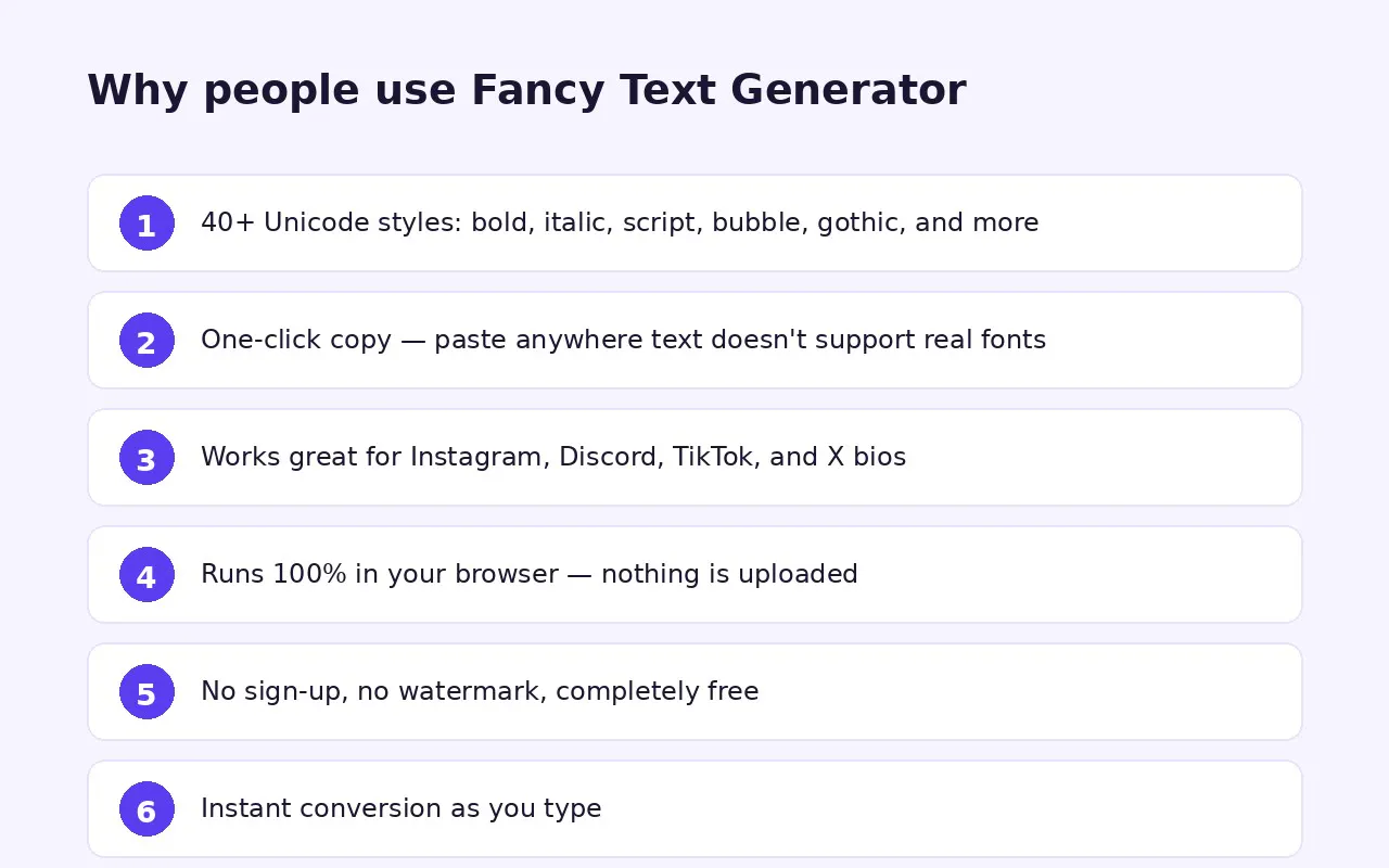 Fancy Text Generator gallery image